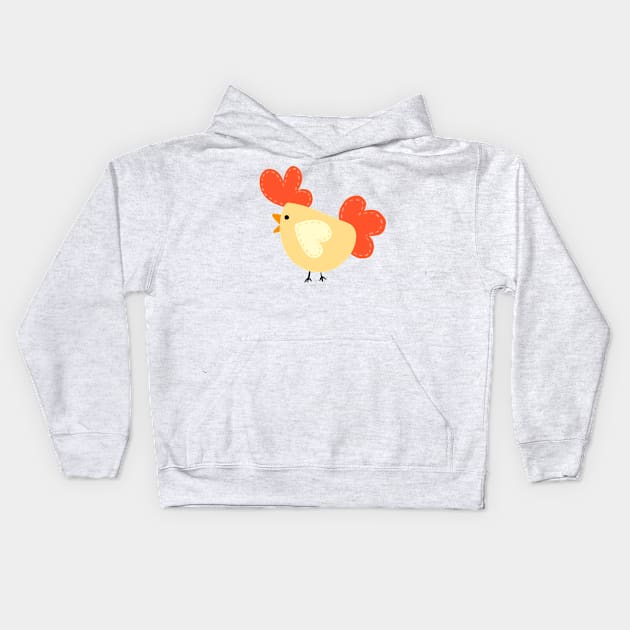 Who You Calling Chicken? Kids Hoodie by Squeeb Creative